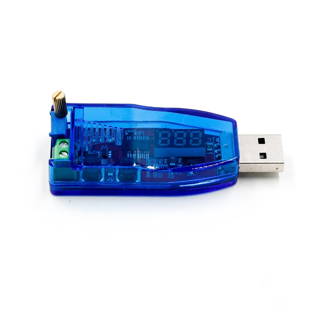 DC-DC 5V до 3,3 V 9V 12V 24V USB Шаг вверх/вниз Питание Модуль Регулируемый повышающий преобразователя постоянного тока Выход постоянного тока 1,0 V-24 V с Чехол