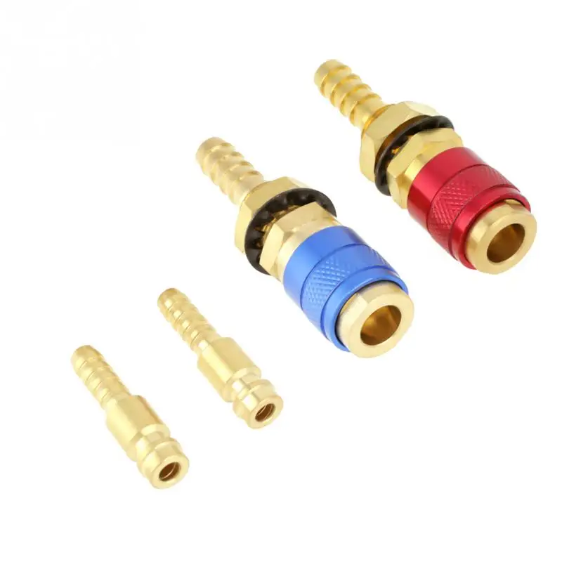 Propane Adapter Fitting 2pcs 8mm Quick Connector Set Gas Quick Connect Fittings for Tig Welding Torch Welding Gas Adapter Propane Adapter Fitting 2pcs 8mm Quick Connector Set Gas Quick Connect Fittings for Tig Welding Torch Welding Gas Adapter