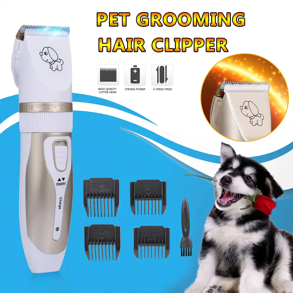 pet grooming hair clipper kit