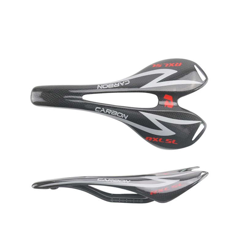 RXL SL Bicycle MTB Saddle Black Other Bicycle Seat 3K Glossy Unique Design Ultralight All Carbon Bike Saddles (8)