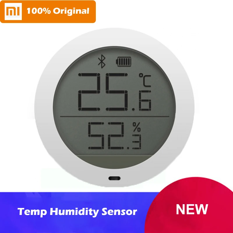

Xiaomi Mijia Bluetooth Temperature Smart Humidity Sensor LCD Screen Digital Thermometer Moisture Meter Mi APP