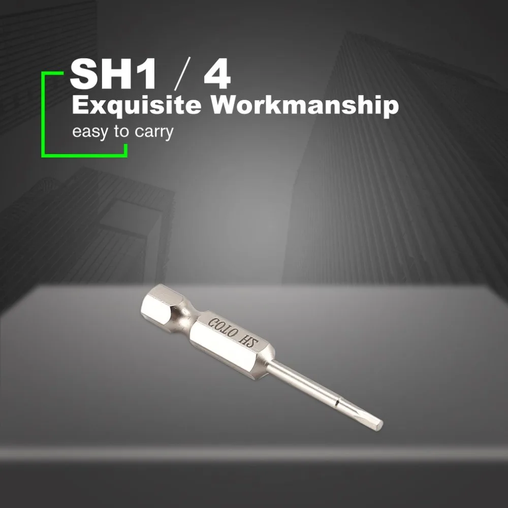 

10 Pcs SH1/4, 50mm Long S2 Magnetic Hex Head Screwdriver Bit Watch Phone Repair Hand Tools Household Repair Tools