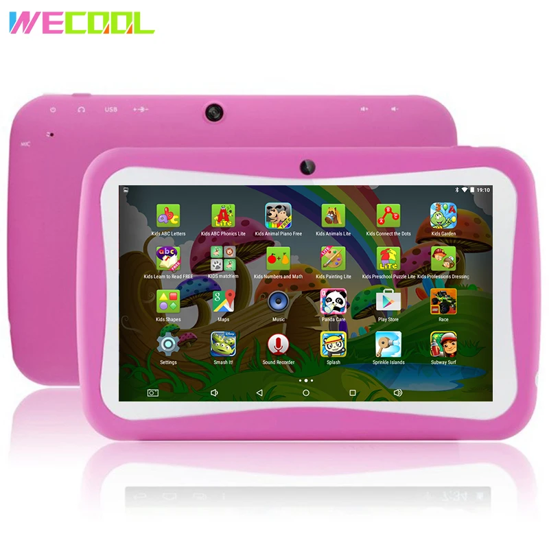 7 дюймов wecool Планшеты ПК для детей предназначен 8 ГБ 4 ядра android mid предварительно