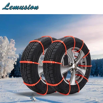 

Car-styling 10X Winter Anti Slip Snow Chains For Skoda octavia rapid fabia Mini cooper Seat leon mk2 Ssangyong kyron Accessories