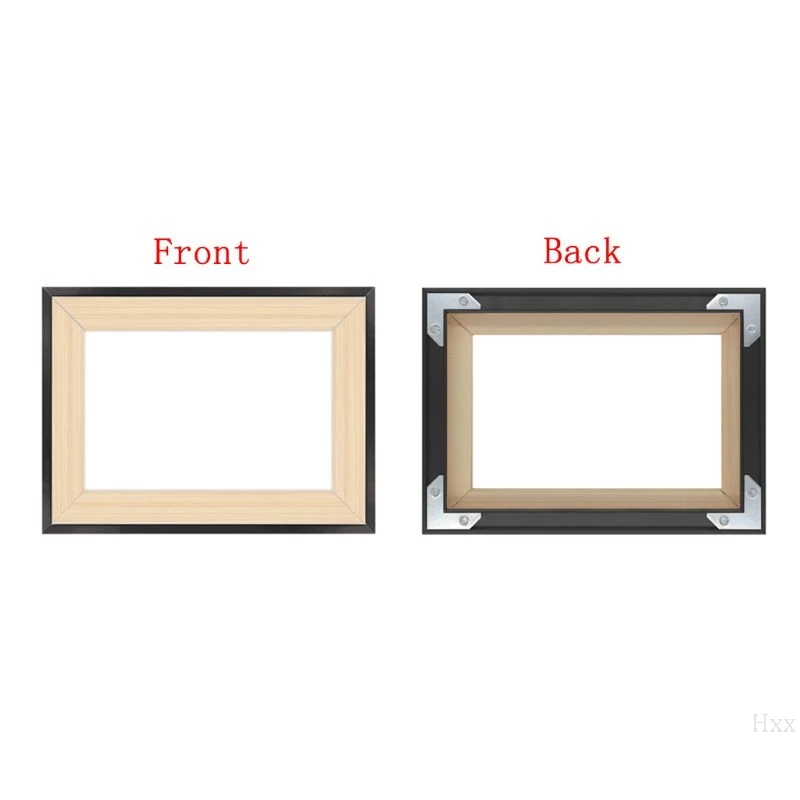 

DIY Wooden Rectangle Photo Picture Frame For Oil Diamond Paintings Pictures Wall Art Multiple Sizes Home Decor