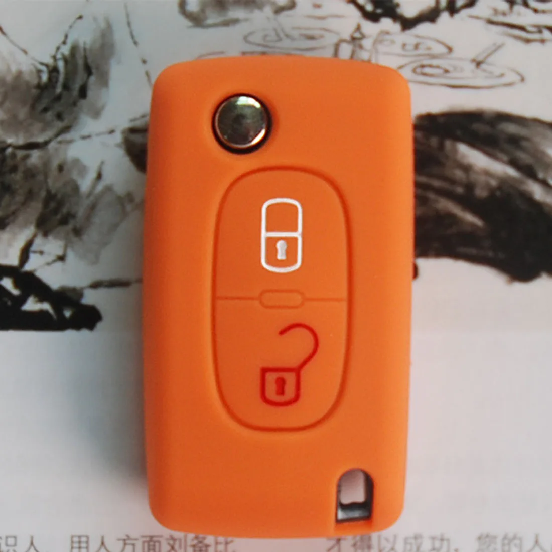 2 кнопки силиконовый чехол для ключей от машины для PEUGEOT 207 307 308 407 408 для Citroen C3 C4 C4L C5 C6 Защитная крышка