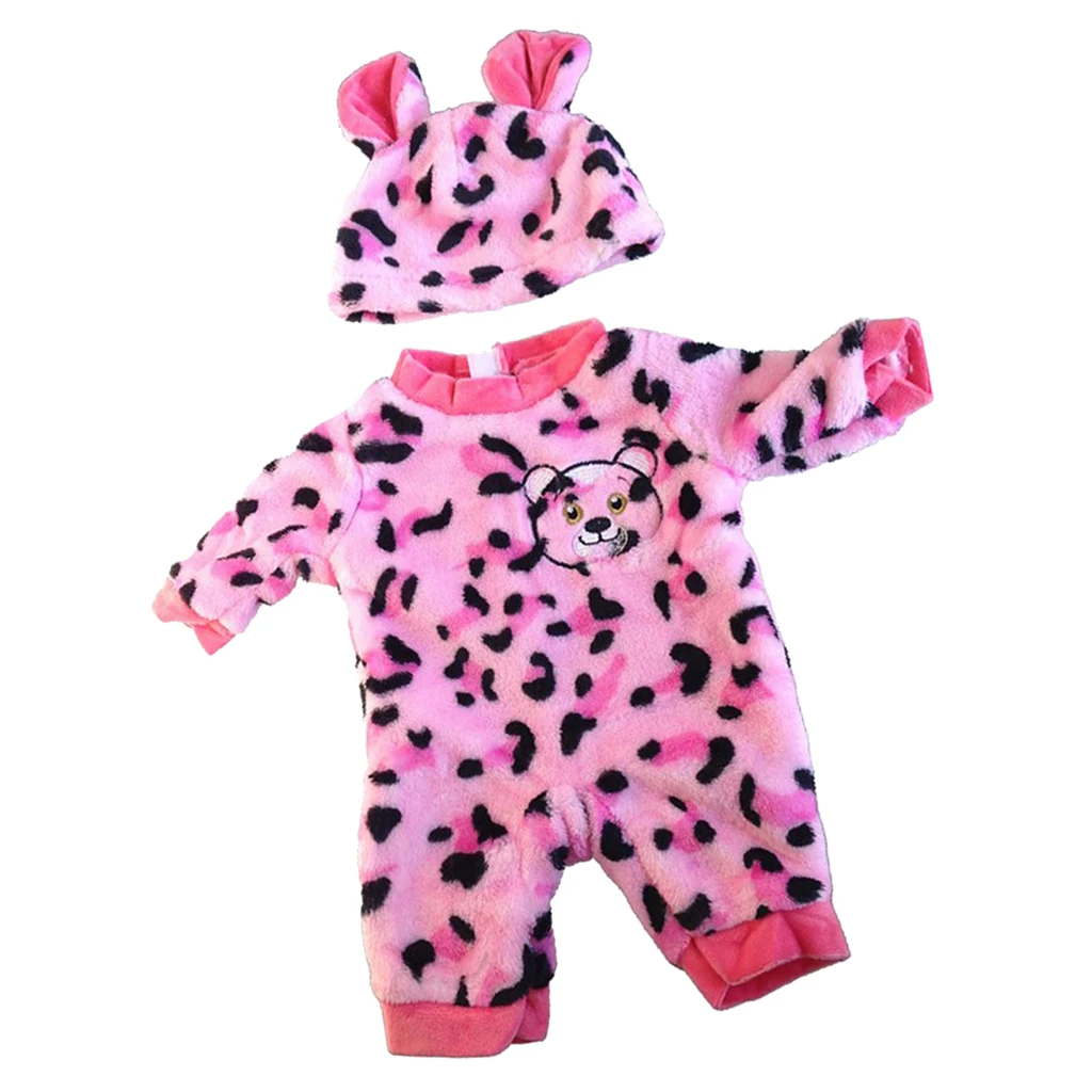 Популярный милый комбинезон для новорожденных, 50 см, Кукла Реборн, комплект одежды - Цвет: Pink