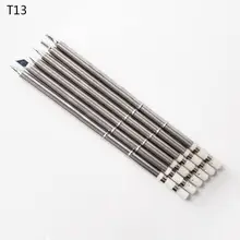 Нагревательный сердечник интегрированный электрический утюг T13 паяльник наконечники T13-K B2 BC2 BL D24 I B J02 для паяльной станции 950D