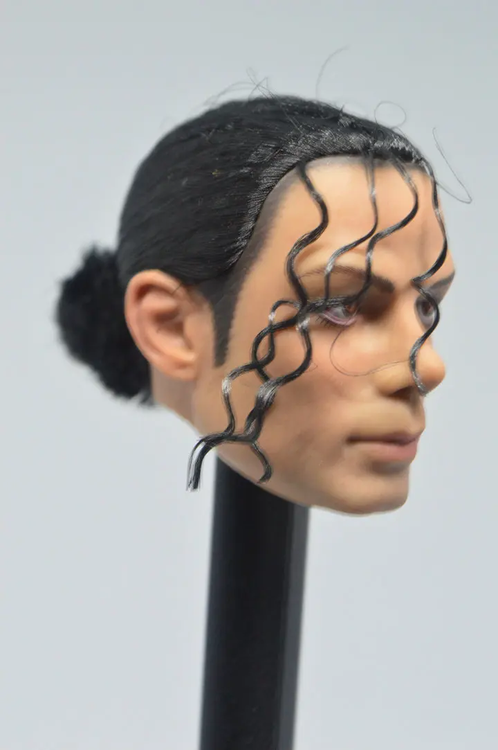 1/6 на заказ Майкл Джексон MJ для горячих игрушек Фигурка голова sculpt|Игровые