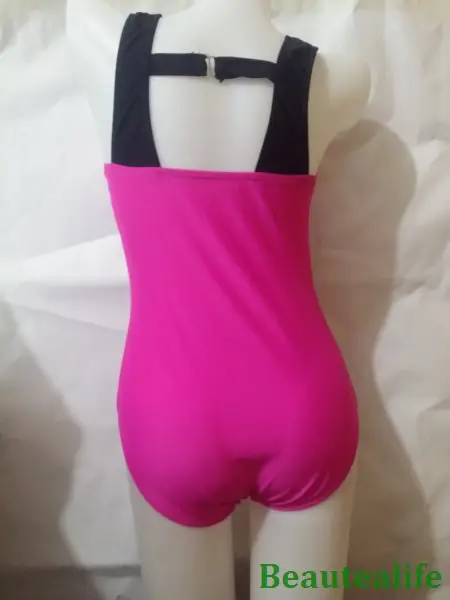 Бандаж большого размера с высокой талией цельный купальный костюм женский купальник-монокини большая грудь одежда для плавания цельный купальный костюм