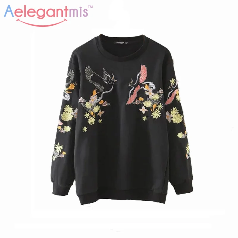 Aliexpress.com : Buy 2017 Autumn Casual Floral Embroidery