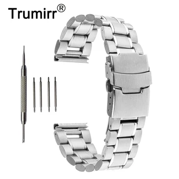 

16mm 18mm 20mm 22mm 24mm Stainless Steel Watch Band Safety Buckle Watchband for Frederique Constant Wrist Belt Bracelet