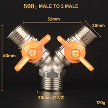 Латунный хромированный шаровой газовый клапан G1/" BSPP для газа, жидкой воды, ВКЛ/ВЫКЛ шаровой клапан 508