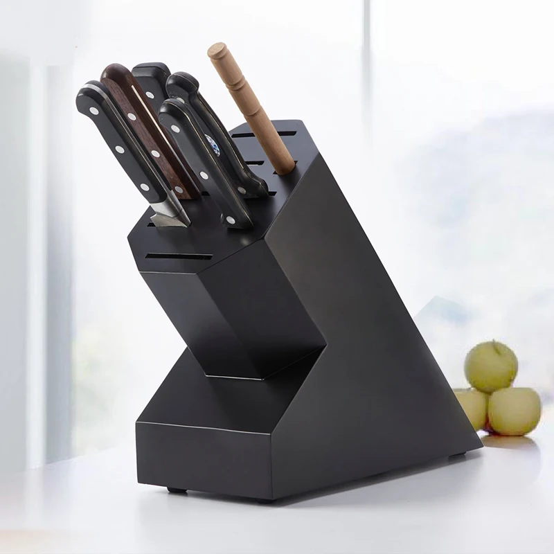 Buy 3Top Grade Wood Kitchen Knife Holder 8 Holes Kitchen Knife Storage Rack