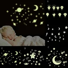 2017 New Arrival Dandelion Girl luminous Stickers Living Room Bedroom Decoration Wall Stickers Home Decoration Accessories