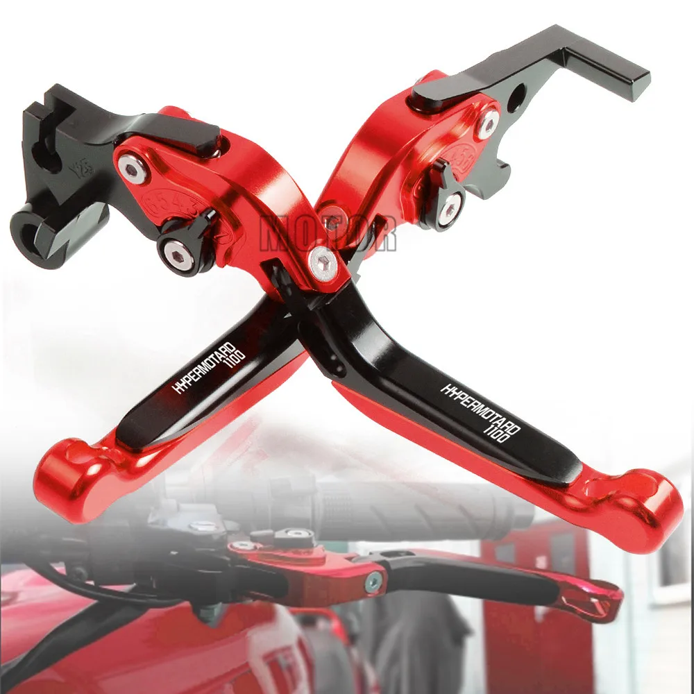 

CNC Motorcycle Adjustable Folding Brake Clutch Levers For Ducati Hypermotard 1100/S/EVO SP 2007-2012 1100S 1100EVO 1100SP Fold