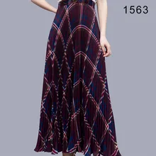 Осенне-зимняя женская клетчатая юбка года