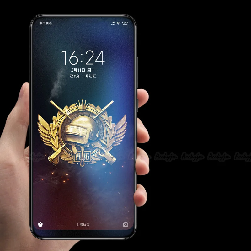 Матовое закаленное стекло для Huawei Y9 2018 Y7 Pro полное покрытие экрана без отпечатков