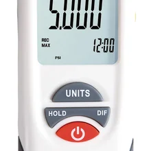HT-1890 Максимальное давление 10psi датчик Манометр/цифровой манометр измеритель давления воздуха