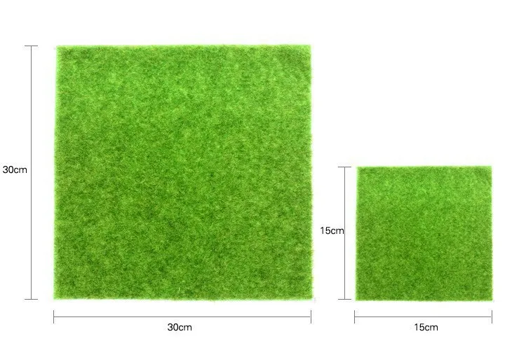 30*30 см мини пейзаж Сказочный Сад Украшение имитация искусственного мха поддельный мох эко бутылка газон трава газон DIY аксессуары