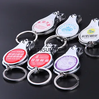 

100Pcs Personalized Wedding Gift With Photo Customized Birthday Party Favor Multifunctional Bottle Opener/Keychain/Nail Clippers