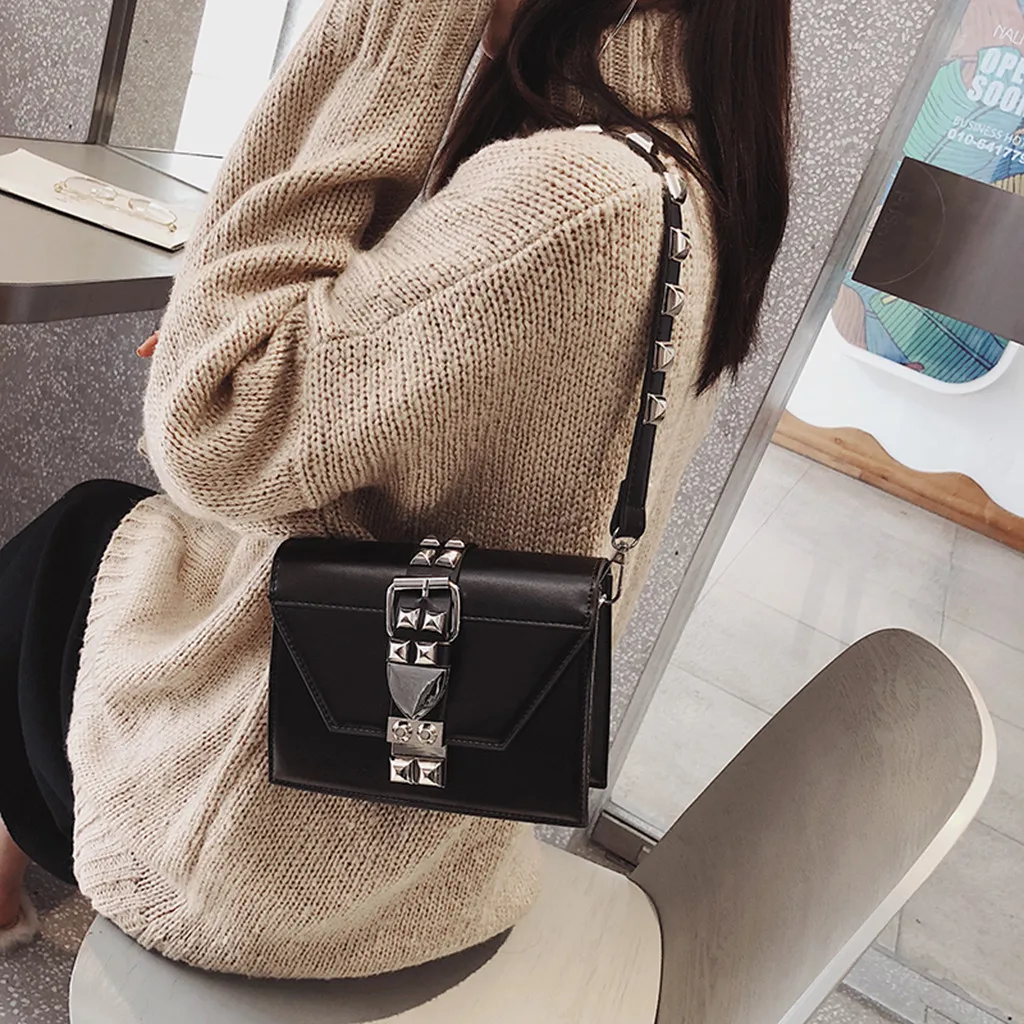  Luxury Handbags PU Leather Shoulder Bag Small Flap Crossbody Bags for Women Messenger Female Bags C - 33024898139