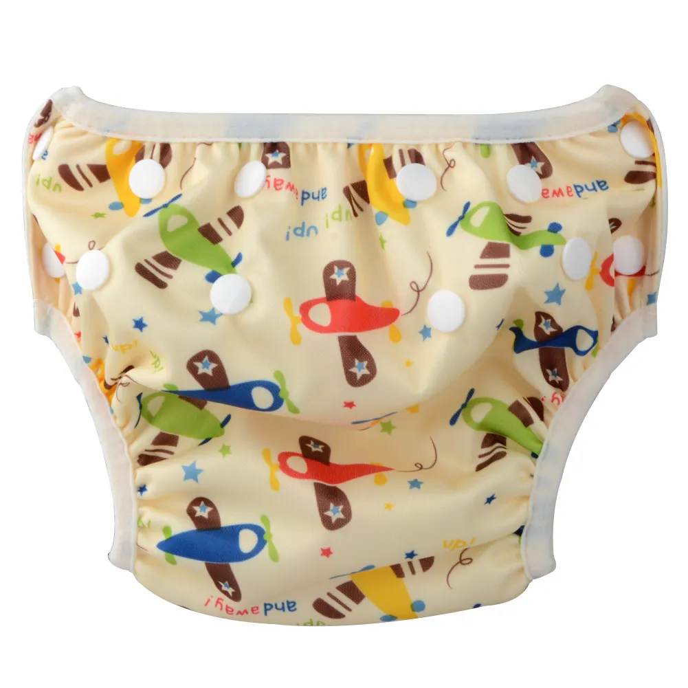 Летние Детские Плавание Одежда Подгузники для новорожденных Плавание Мужские шорты для купания с Водонепроницаемый детская пеленка сумка