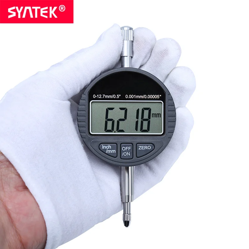 Электронный цифровой циферблат Syntek 0 12 7 мм 25 4 5 дюйма 1 дюйм 01 001 метрический CE