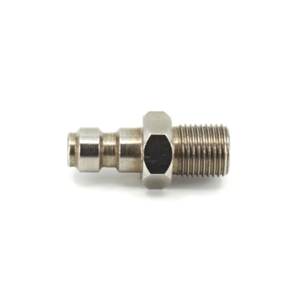 PCP Airforce Пейнтбол высокого давления 1/8BSPP M10x1 1/8NPT разъем из нержавеющей стали 8 мм
