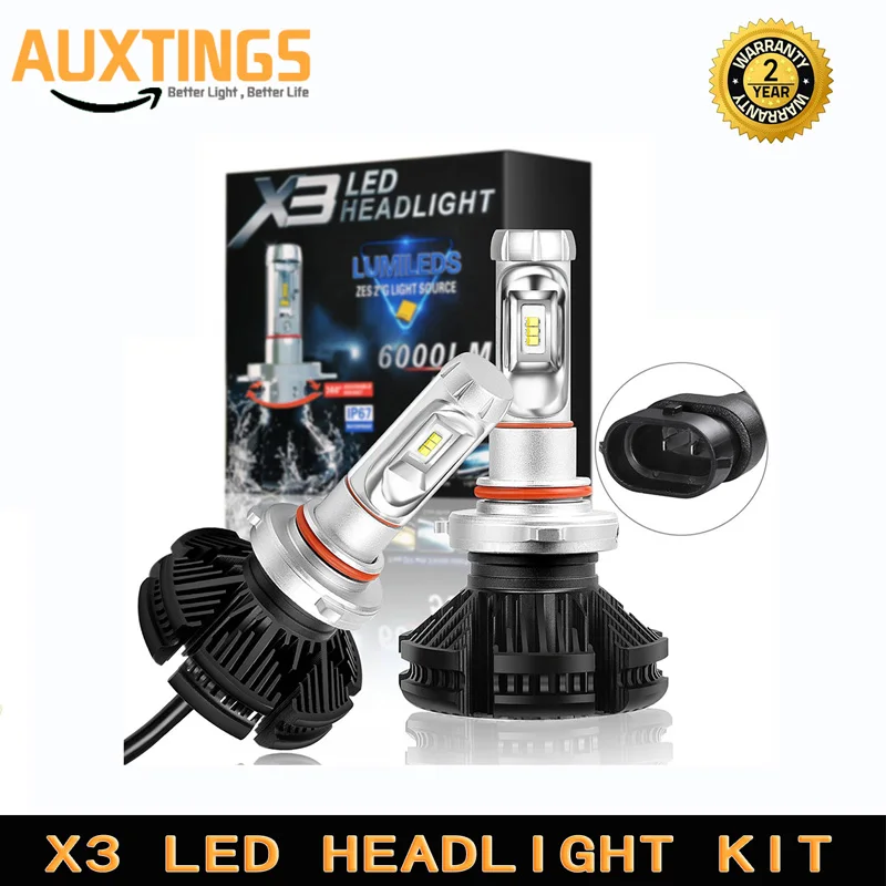 Buy car led headlight kit 50W 6000LM 6500k 8000k Auto