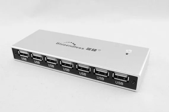 ЕС plug Высокое скорость USB 3,0 хаб 10 порты портативный хаб usb-концентратор, адаптер для портативных ПК телефон флэш накопитель аксессуары