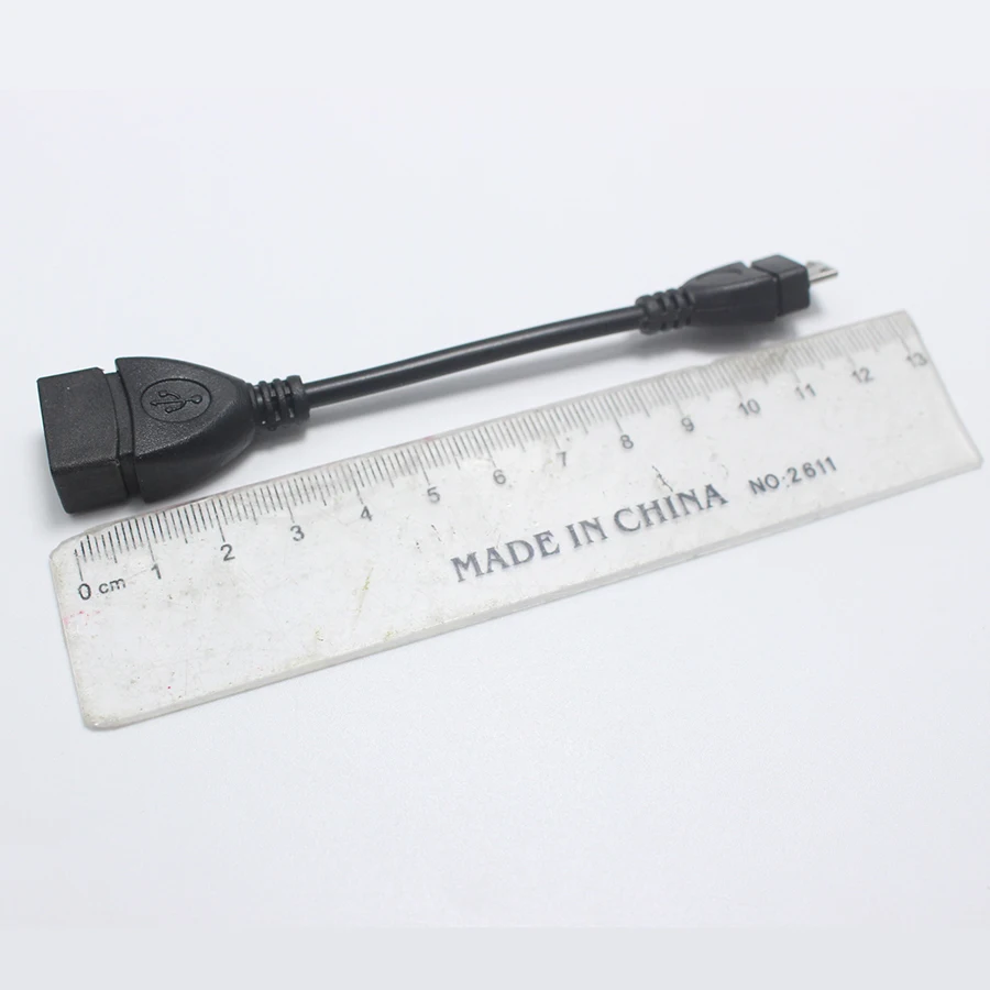 EClyxun 1 шт. USB 2 0 гнездо к Micro 5Pin папа конвертер OTG адаптер кабель для смартфона
