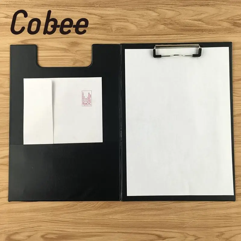 

A4 Paper Cardboard Clip Office Folder Organization Facility Write Paperboard