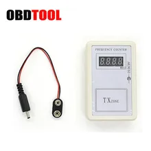 ObdTooL Remote Control Transmitter Mini Digital Frequency Counter 250MHZ-450MHZ for Auto Door Etc Burglar Alarm Controller JC10