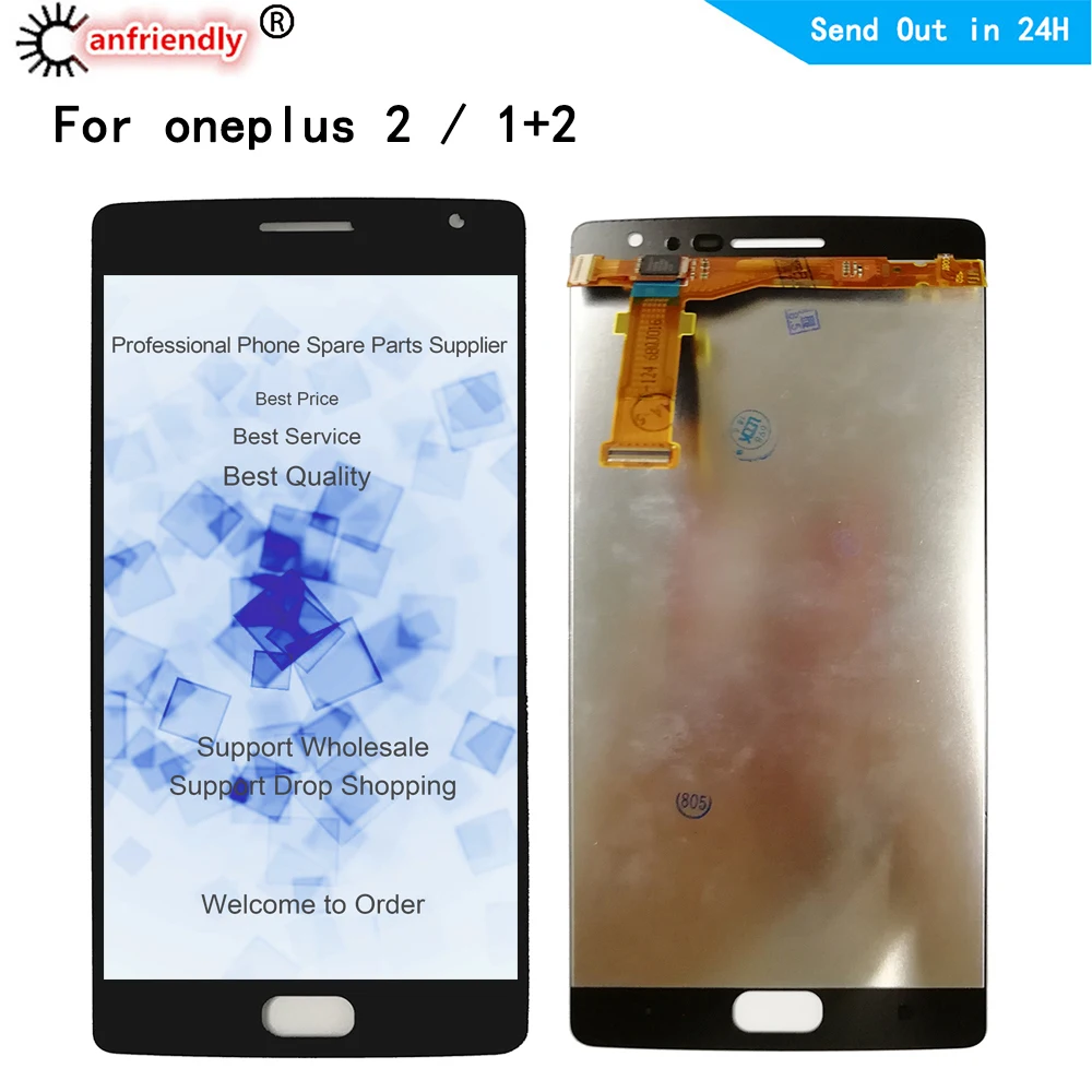 

5.5'' lcd Display For Oneplus 2 LCD display Touch panel Screen for One Plus 2 Display Replacement 1+ Two A2001 A2003 A2005