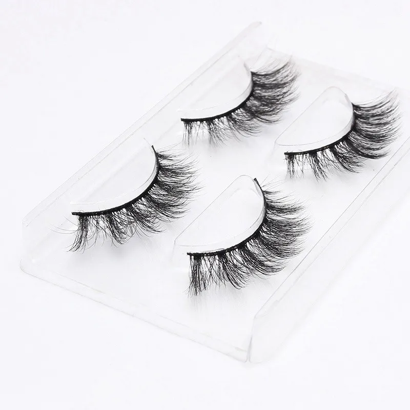 New 2 Pairs 3D Mink Lashes Natural Long False Eyelashes Dramatic Volume Fake Lashes Makeup Eyelash Extension Party Eye New 2 Pairs 3D Mink Lashes Natural Long False Eyelashes Dramatic Volume Fake Lashes Makeup Eyelash Extension Party Eye