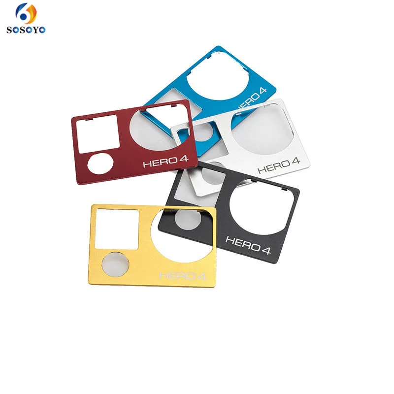 

Front Board Cover Faceplate Repair Replacement Part Metal Cooling Panel Protector Cover Case For GoPro Hero 4 Camera Accessories
