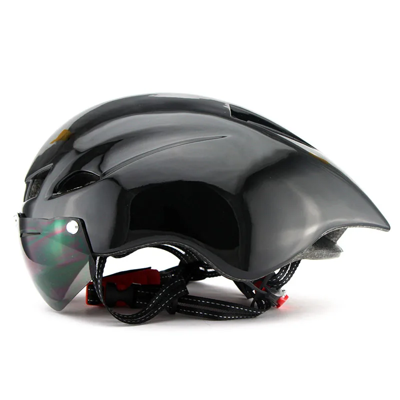 290g Aero TT дорожный велосипедный шлем очки для велоспорта гоночный велосипед спортивный защитный шлем TT in-mold дорожный велосипед велосипедные очки шлем