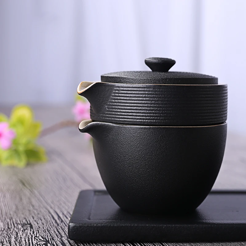 TANGPIN japanese teapot ceramic kettle gaiwan tea cups portable travel office tea set