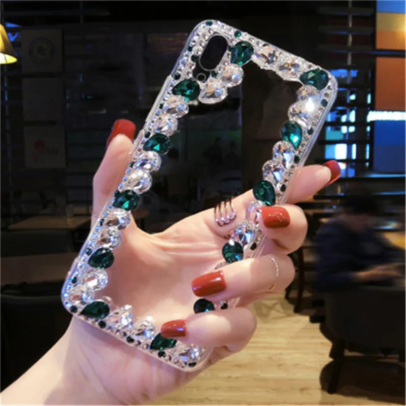 1 шт. для ASUS Rog 2 Чехол Блестящий Роскошный Кристальный бриллиантовый, блестящий прозрачный чехол для телефона Asus ROG Phone 2 ROG 2 Coque - Цвет: 33