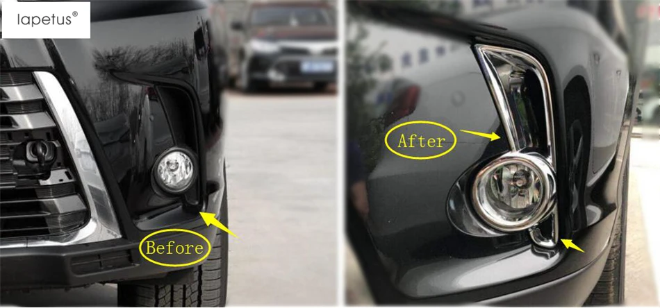 Аксессуары Lapetus подходят для Toyota Highlander Kluger 2017 2018 2019 хромированные передние