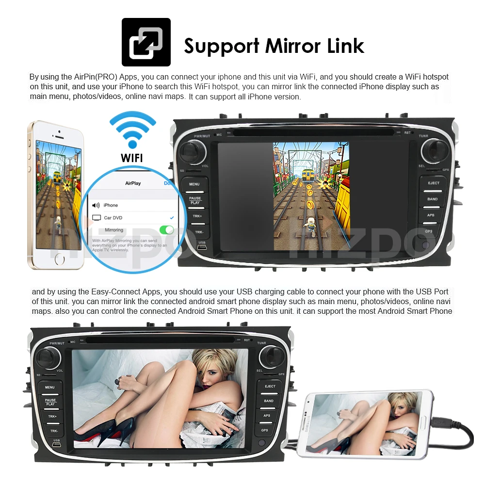 Flash Deal 2G+16G Android 9.0 4G Car Radio Multimedia Video Player Navigation GPS For ford focus Mondeo Galaxy Transit Connect 2 din dvd CD 4 Flash Deal 2G+16G Android 9.0 4G Car Radio Multimedia Video Player Navigation GPS For ford focus Mondeo Galaxy Transit Connect 2 din dvd CD 4