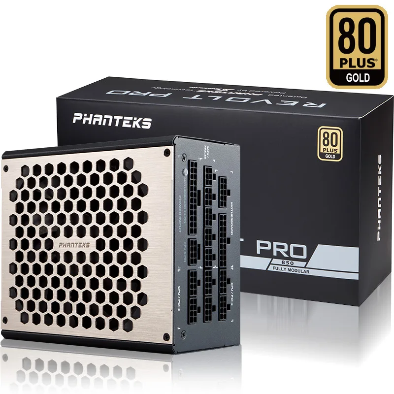 PHANTEKS бунт PRO 850 W Полный режим настольный компьютер блок питания (12-год гарантии/запатентованная конструкция/Эко энергосберегающий