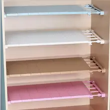 Regolabile Closet Organizer Bagagli Mensola a Parete Della Cucina Fai da Te Rack di Risparmio di Spazio Decorativo Ripiani Cabinet Titolari(China)