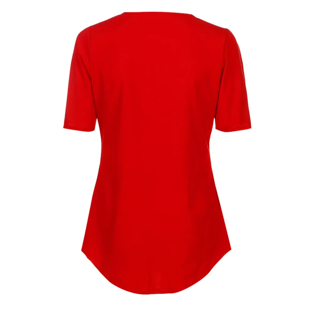MISSOMO 5XL, женская футболка, повседневные топы, женская рубашка с v-образным вырезом, на молнии, свободная футболка, футболка, топ, Femme, на молнии