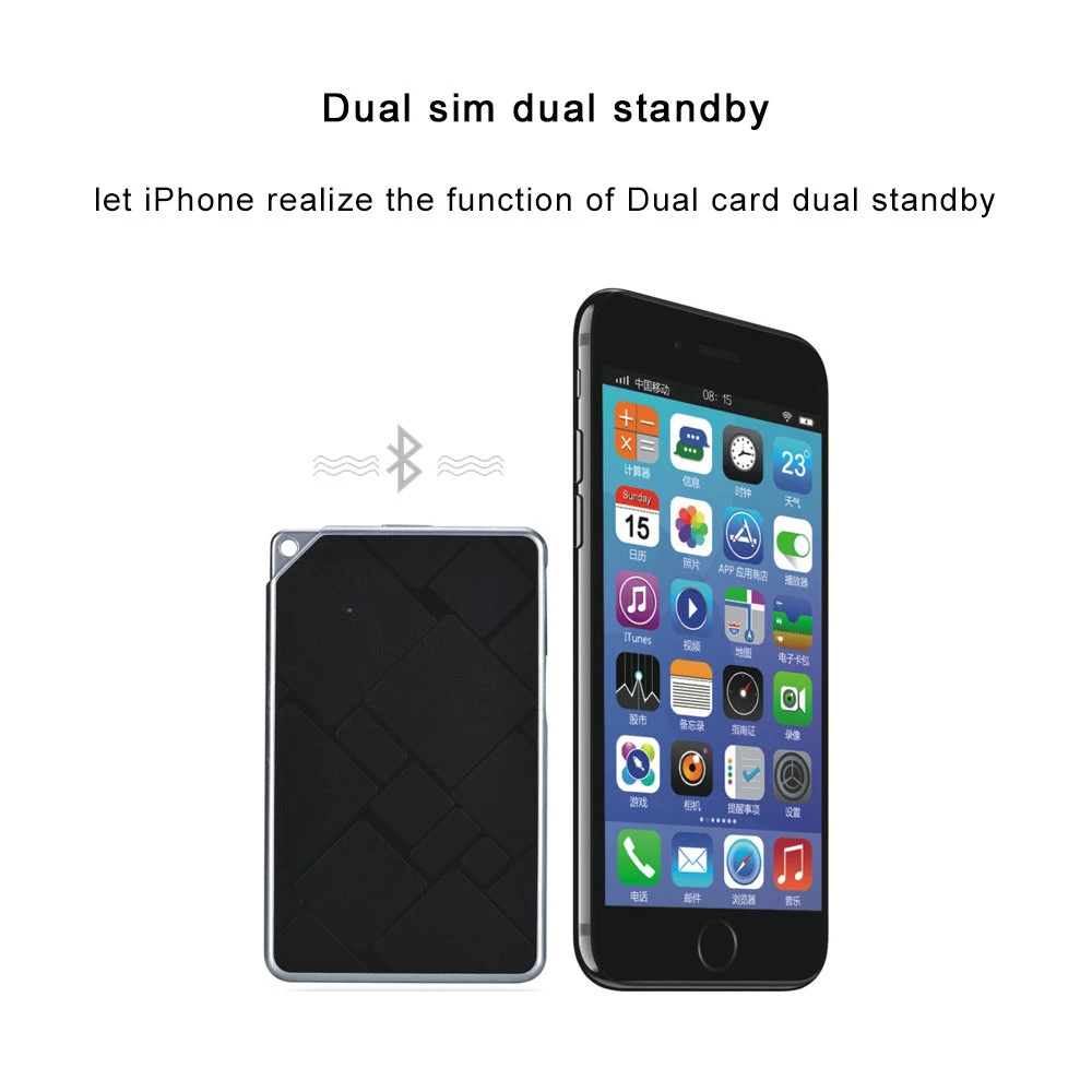 Ultrathin Bluetooth 4 0 Dual Sim Card Adapter 2 Nano Sim Mini Dual Standby Micro Sim Adaptor For Iphone X Se 5 5s 6 6s 7 8 Plus Sim Adaptor Micro Sim Adaptorssim Card Adapter Aliexpress