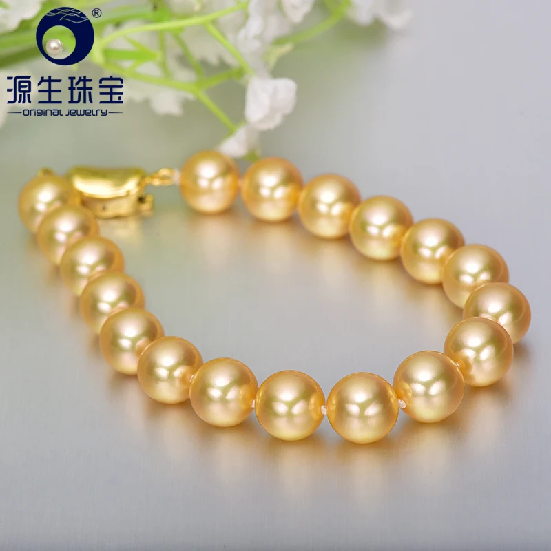 Ys 7-9mm Genuine Akoya Pearls Bracelet 