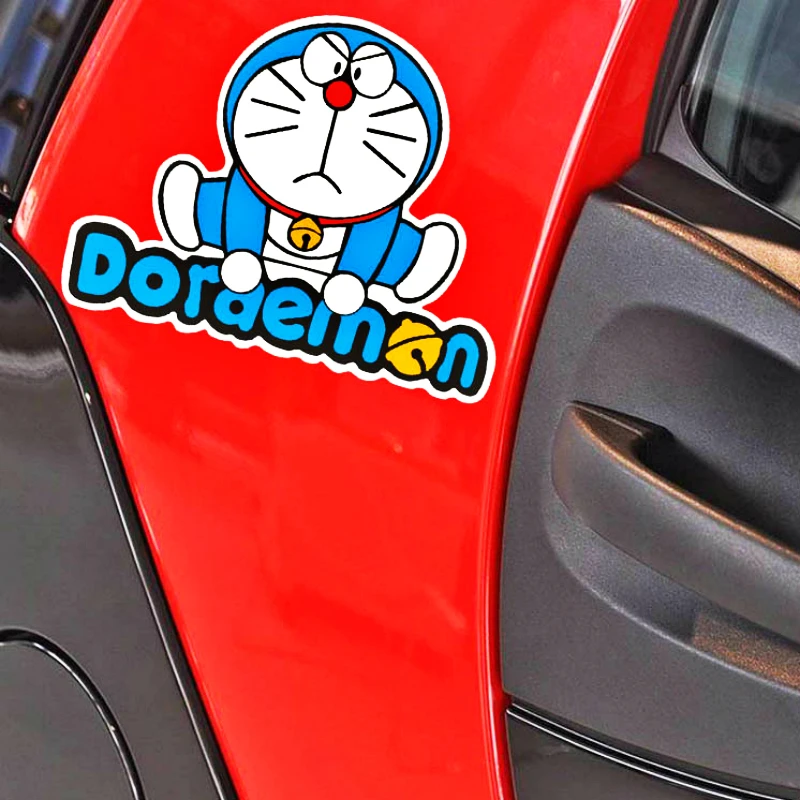 Aliauto Aksesoris Mobil Kartun Stiker Lucu Doraemon Stiker Untuk