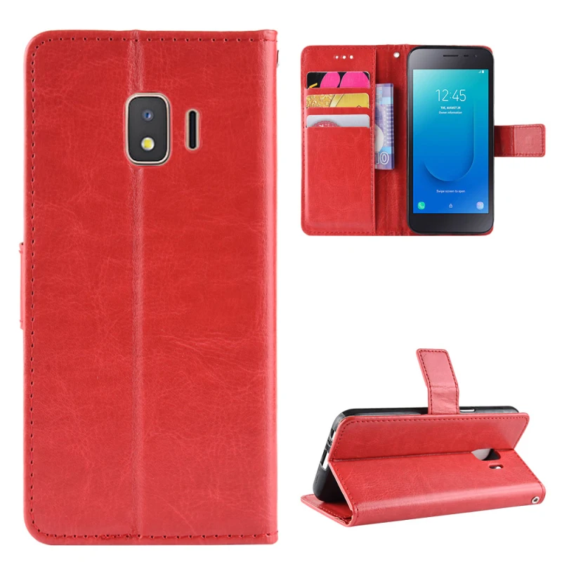 Samsung Galaxy J2 Core PU leather+TPU flip case_91