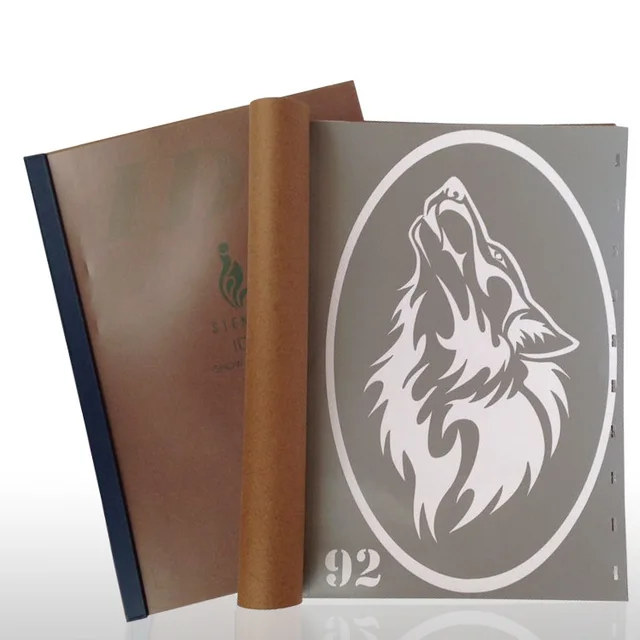 18 Designs Temporary Airbrush Tattoo Stencil Book Airbrush Stencils Template Booklet Book 18 18 Designs Temporary Airbrush Tattoo Stencil Book Airbrush Stencils Template Booklet Book 18